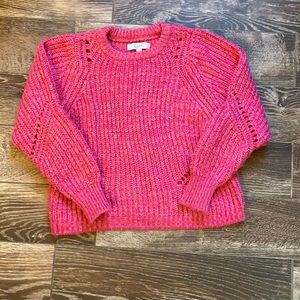 Loft Size Small Pink Soft Sweater